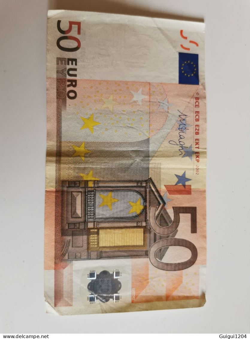 50€de 2002 Mario Draghi - 50 Euro