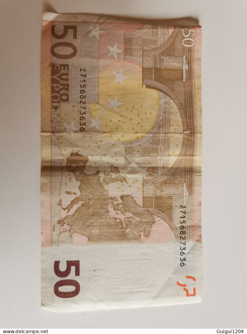 50€de 2002 Mario Draghi - 50 Euro