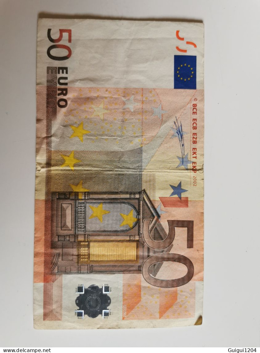 50€de 2002 Duisenberg - 50 Euro