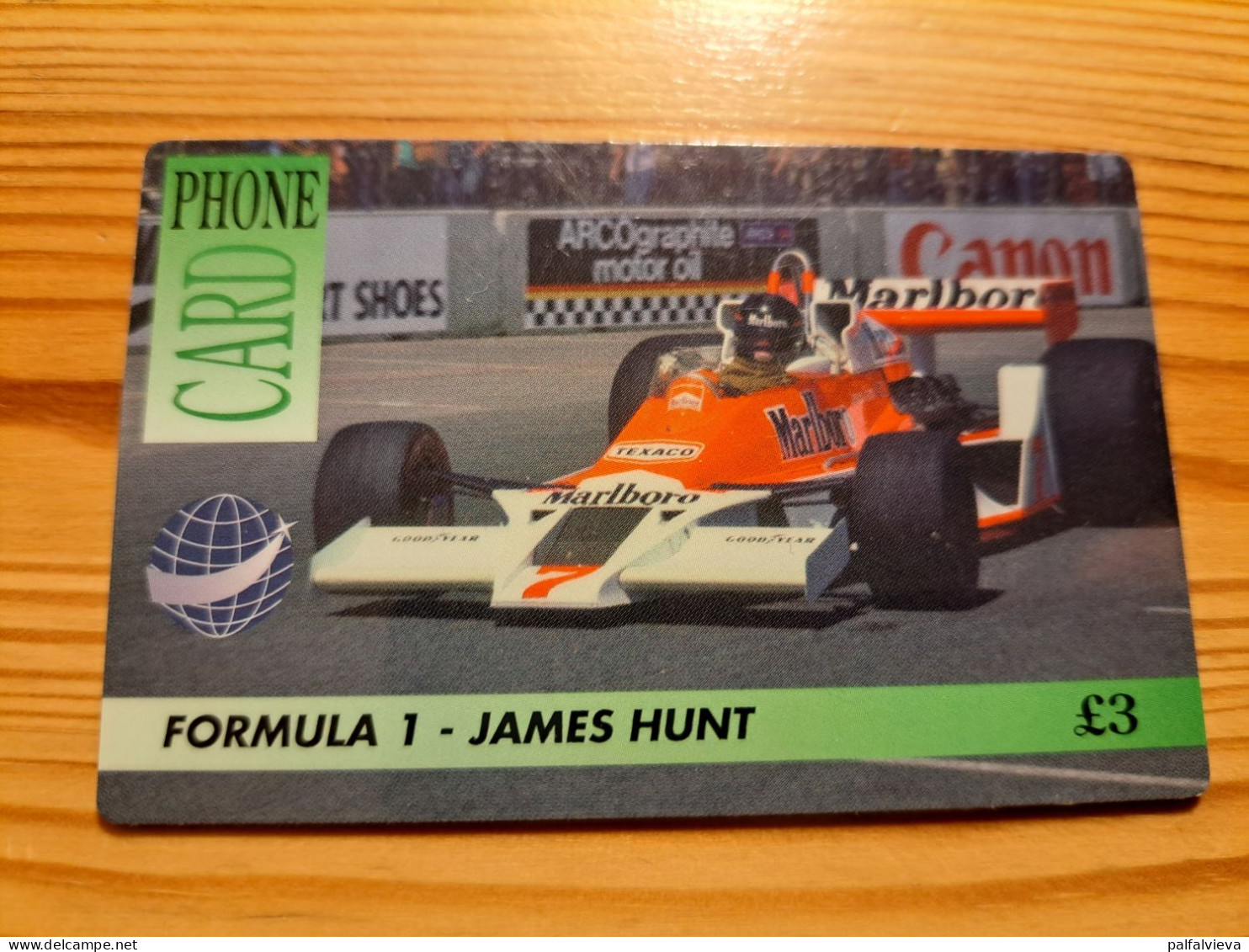 Prepaid Phonecard United Kingdom, International Phonecard - Car Race, Formula 1, James Hunt - [ 8] Ediciones De Empresas