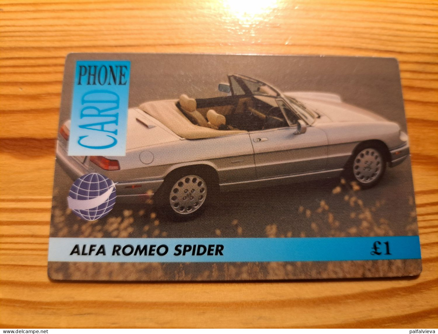 Prepaid Phonecard United Kingdom, International Phonecard - Car , Alfa Romeo - Emissions Entreprises
