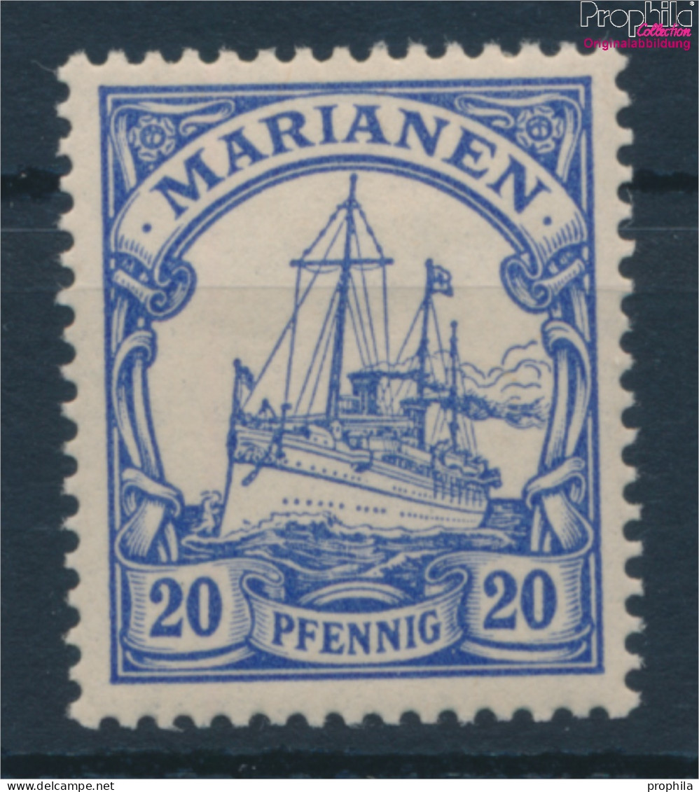 Marianen (Dt. Kolonie) 10 Mit Falz 1901 Schiff Kaiseryacht Hohenzollern (10259232 - Mariana Islands