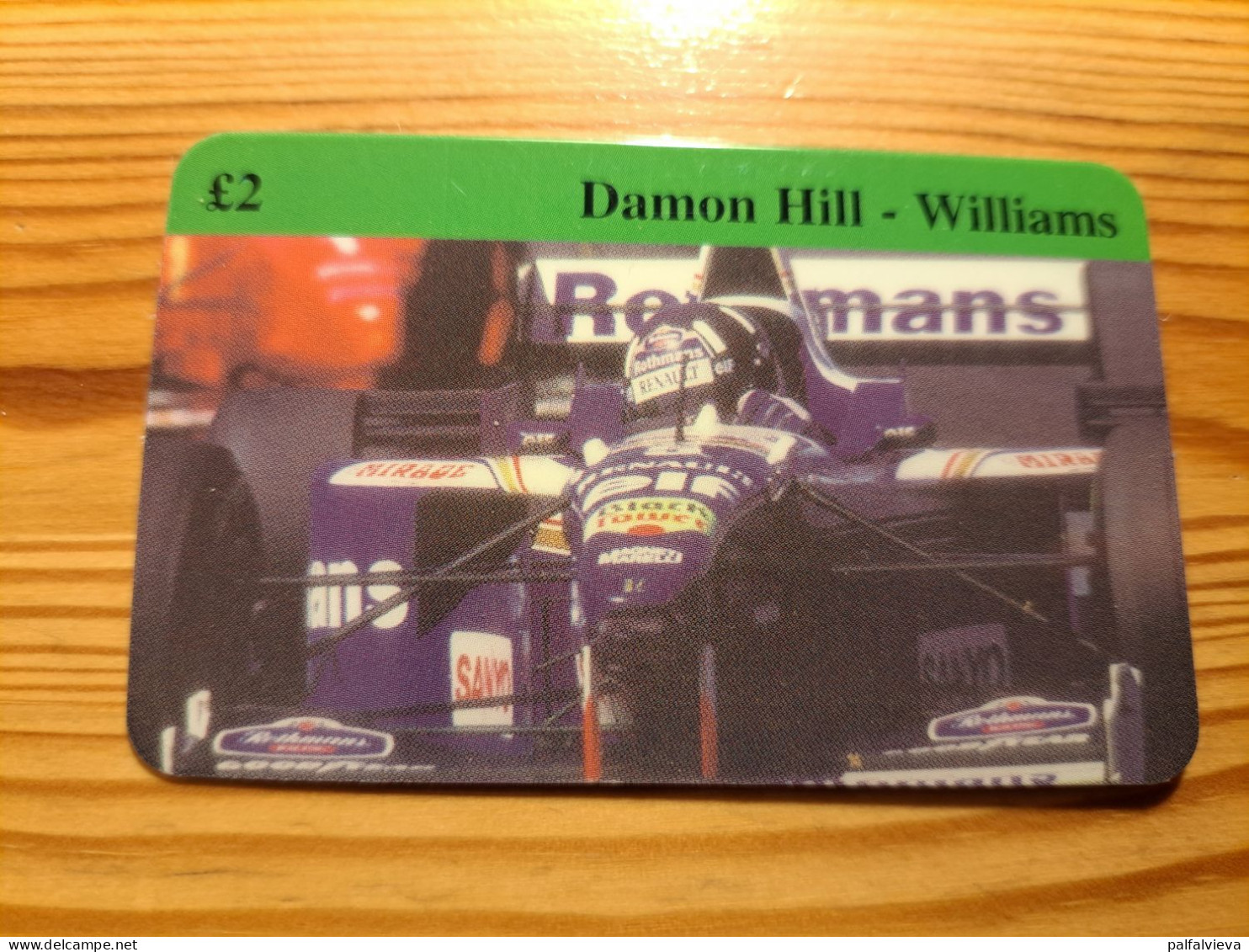 Prepaid Phonecard United Kingdom - Car Race, Formula 1, Damon Hill, Williams - [ 8] Firmeneigene Ausgaben