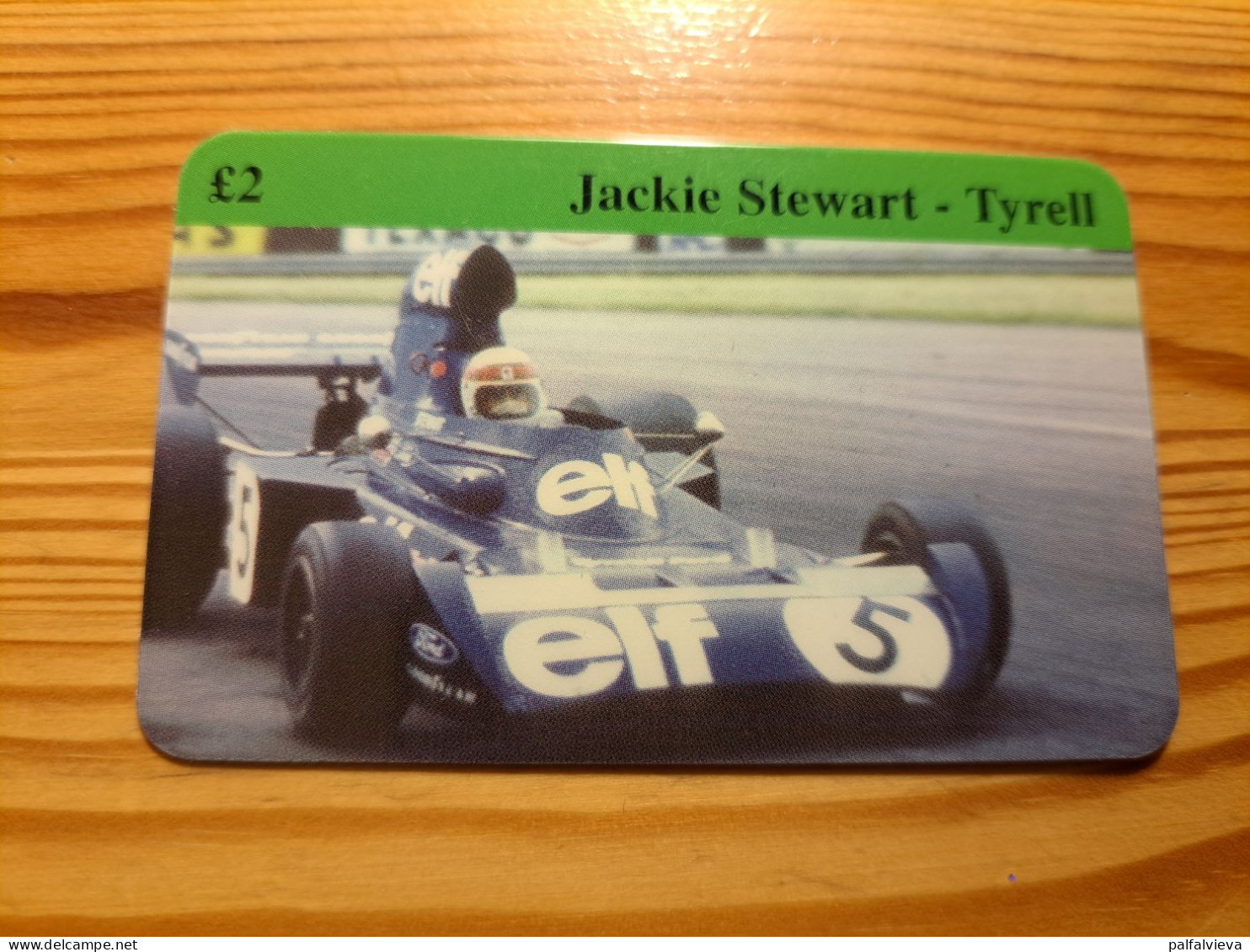 Prepaid Phonecard United Kingdom - Car Race, Formula 1, Jackie Stewart, Tyrell - [ 8] Ediciones De Empresas