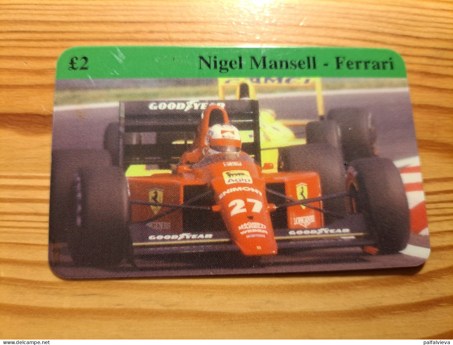 Prepaid Phonecard United Kingdom - Car Race, Formula 1, Nigel Mansell, Ferrari - [ 8] Ediciones De Empresas