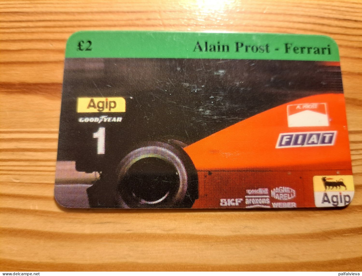 Prepaid Phonecard United Kingdom - Car Race, Formula 1, Alain Prost, Ferrari - [ 8] Ediciones De Empresas