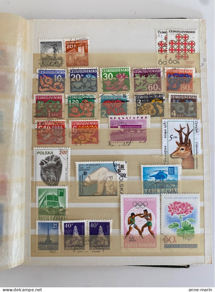 Collection de timbre des paies d’ Europe