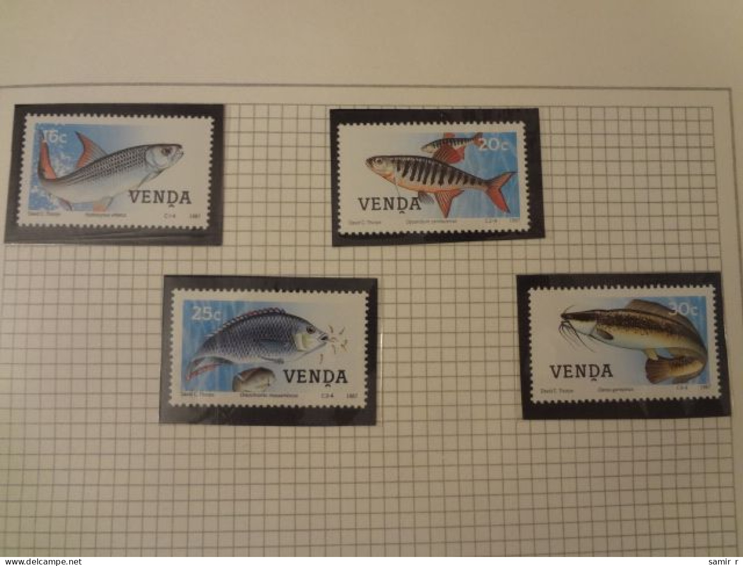 1987	Venda	Fishes  (F65) - Venda