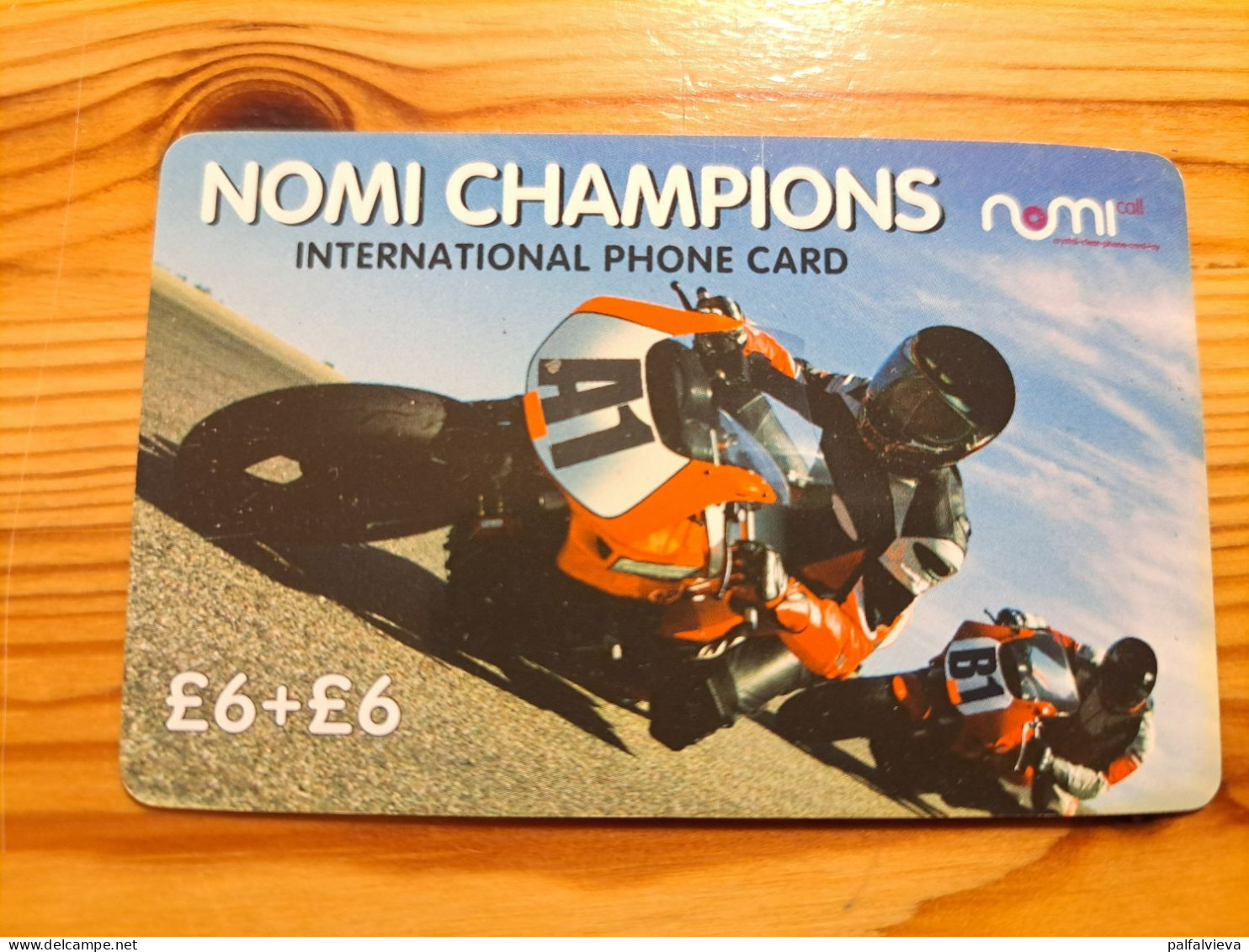 Prepaid Phonecard United Kingdom, Nomi Call - Motorbike - [ 8] Companies Issues