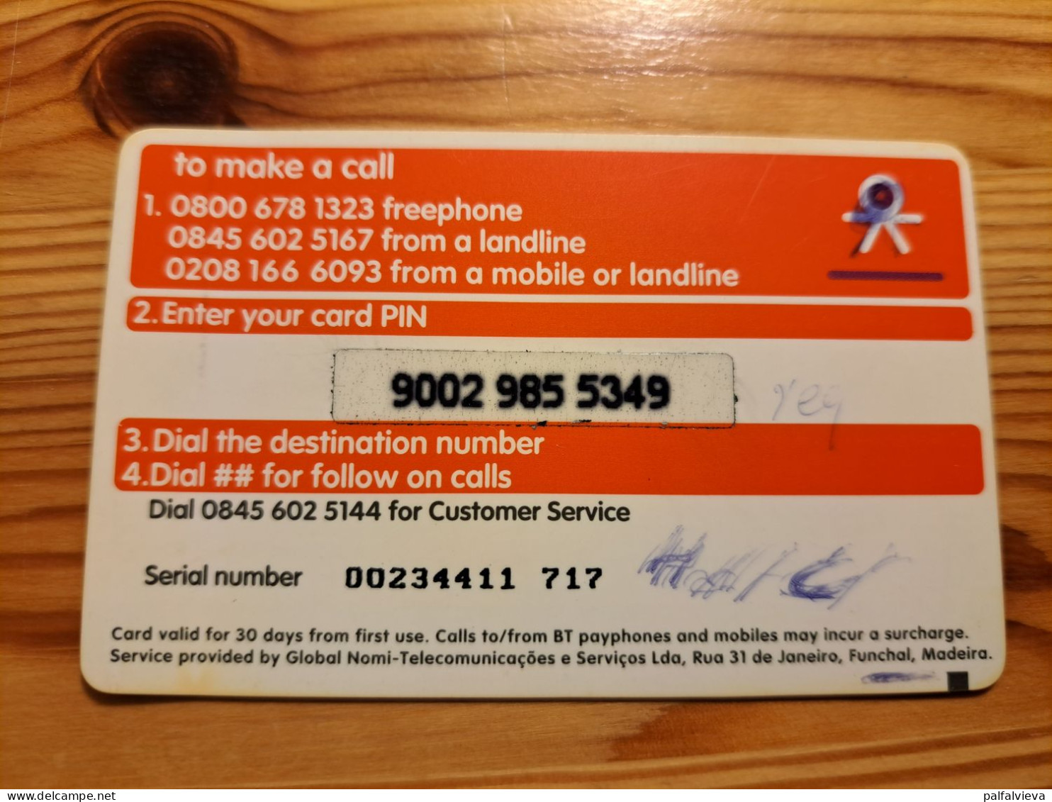 Prepaid Phonecard United Kingdom, Nomi Call - Motorbike - [ 8] Firmeneigene Ausgaben