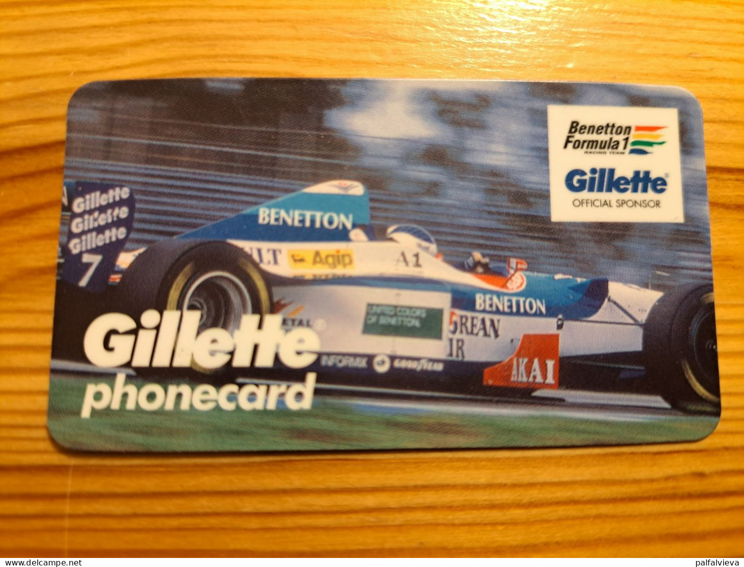 Prepaid Phonecard United Kingdom, TCS - Car Race, Formula 1, Gillette - [ 8] Ediciones De Empresas