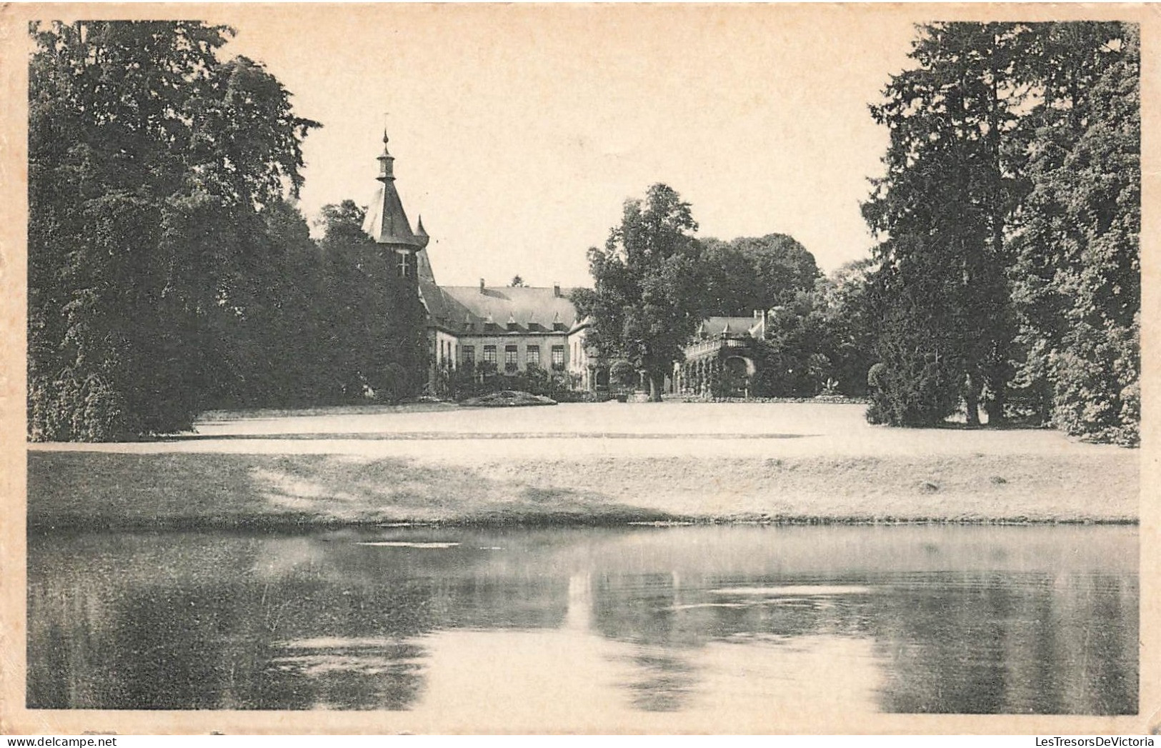 BELGIQUE - Château De Bioul - Vue Du Château Et étang - Carte Postale Ancienne - Anhée