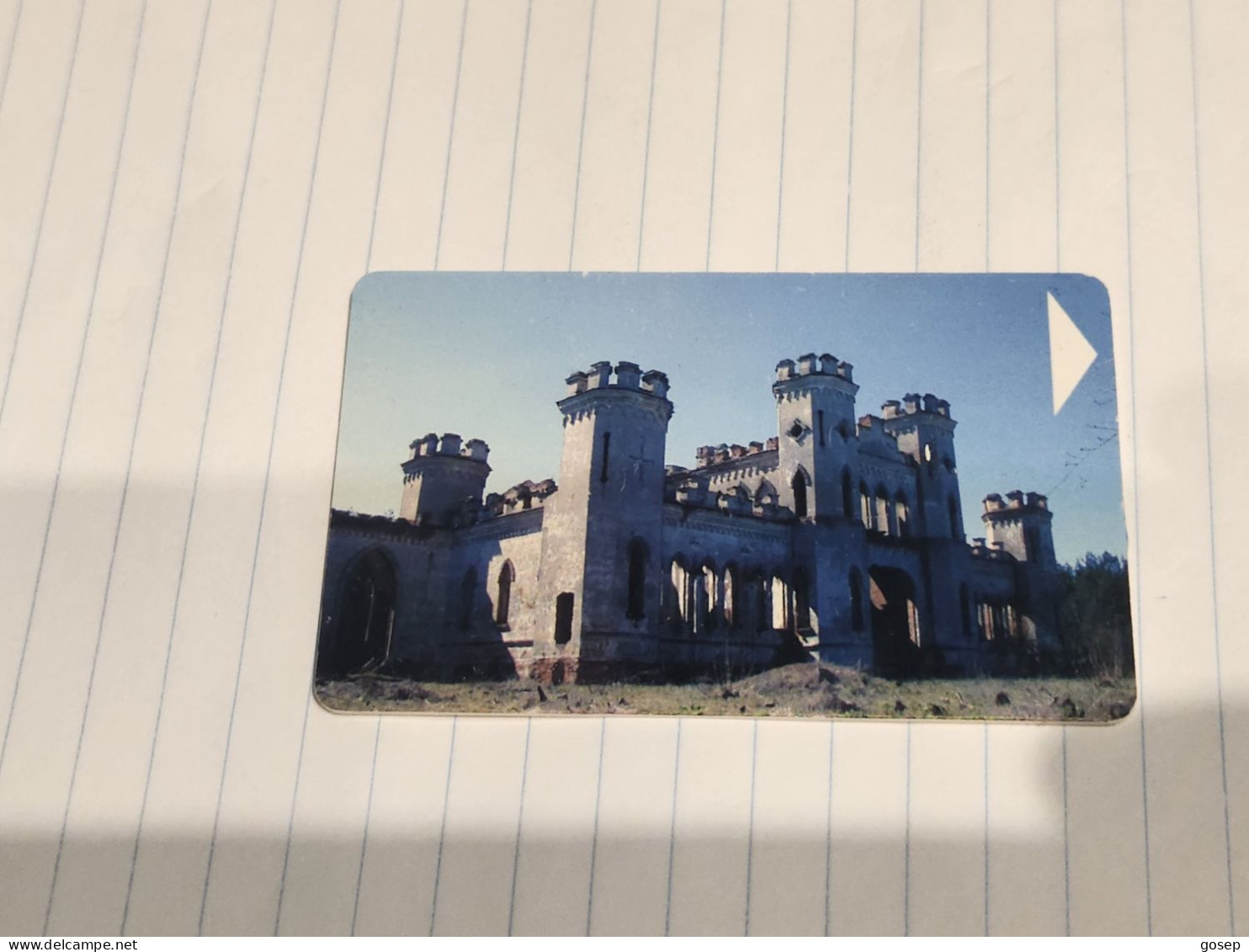 BELARUS-(BY-BLT-121a)-Kossovo-Fortress-(103)(GOLD CHIP)(288970)(tirage-463.000)used Card+1card Prepiad Free - Belarus