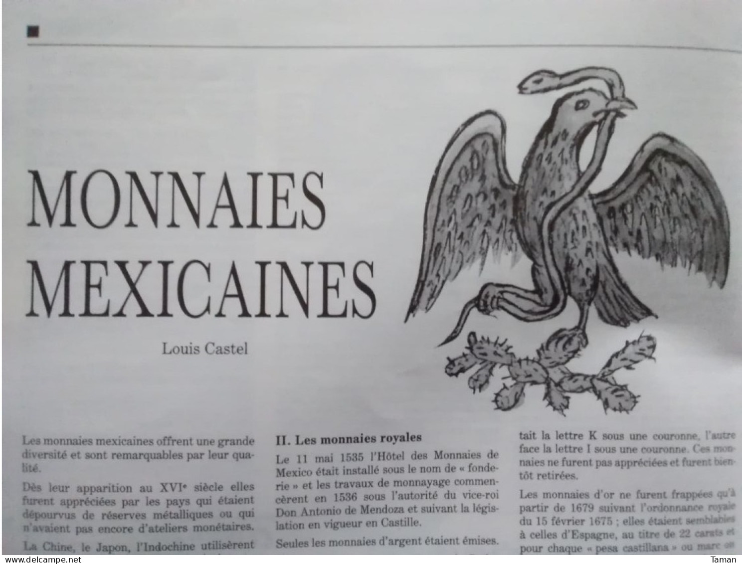 Numismatique & Change - Napoléonides Suisse - Mexique - Les Titres Français Du XVIII - La Refonte Des Monnaies En 1785 - Frans