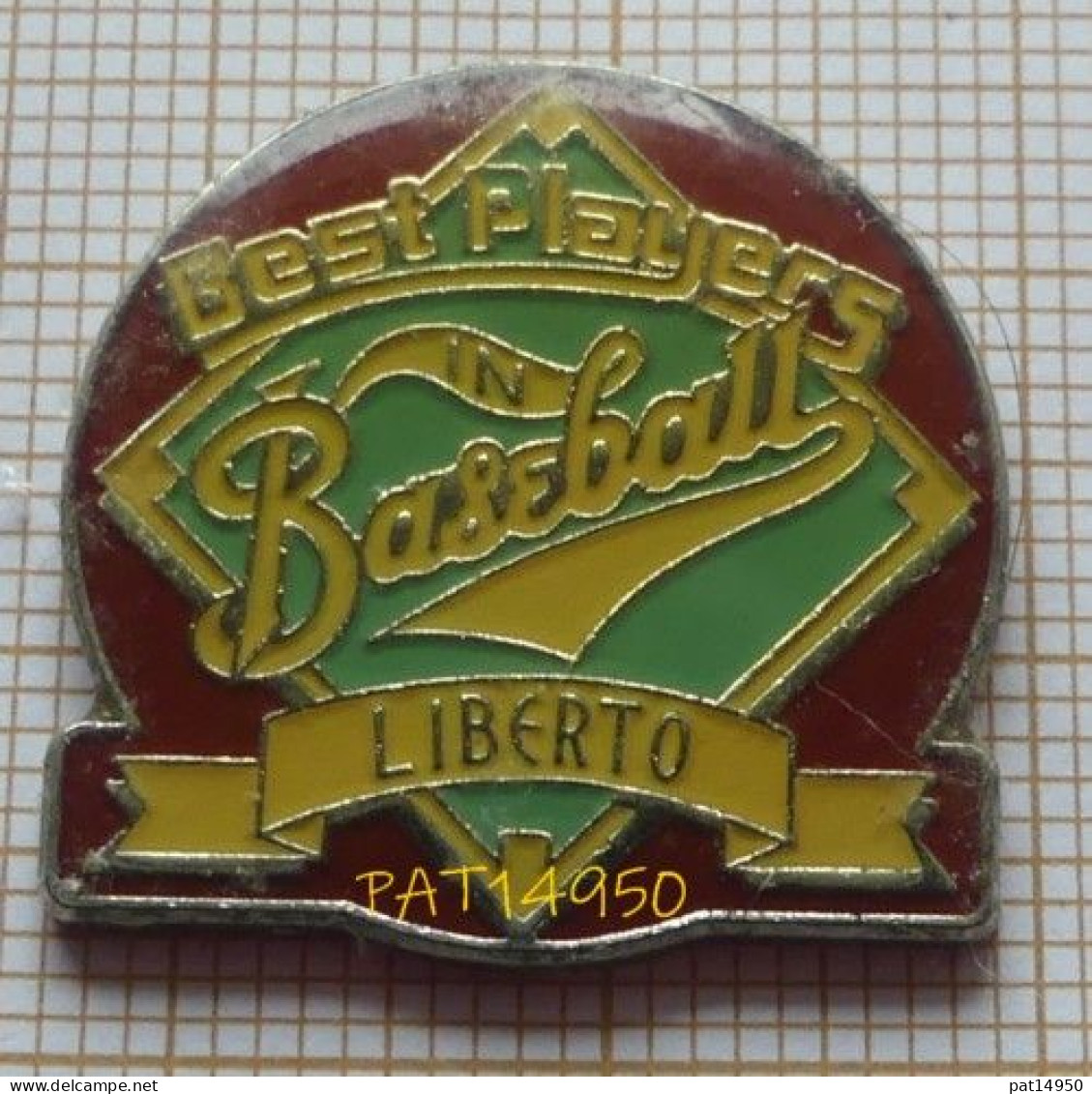 PAT14950 BEST PLAYERS In BASEBALL LIBERTO - Baseball