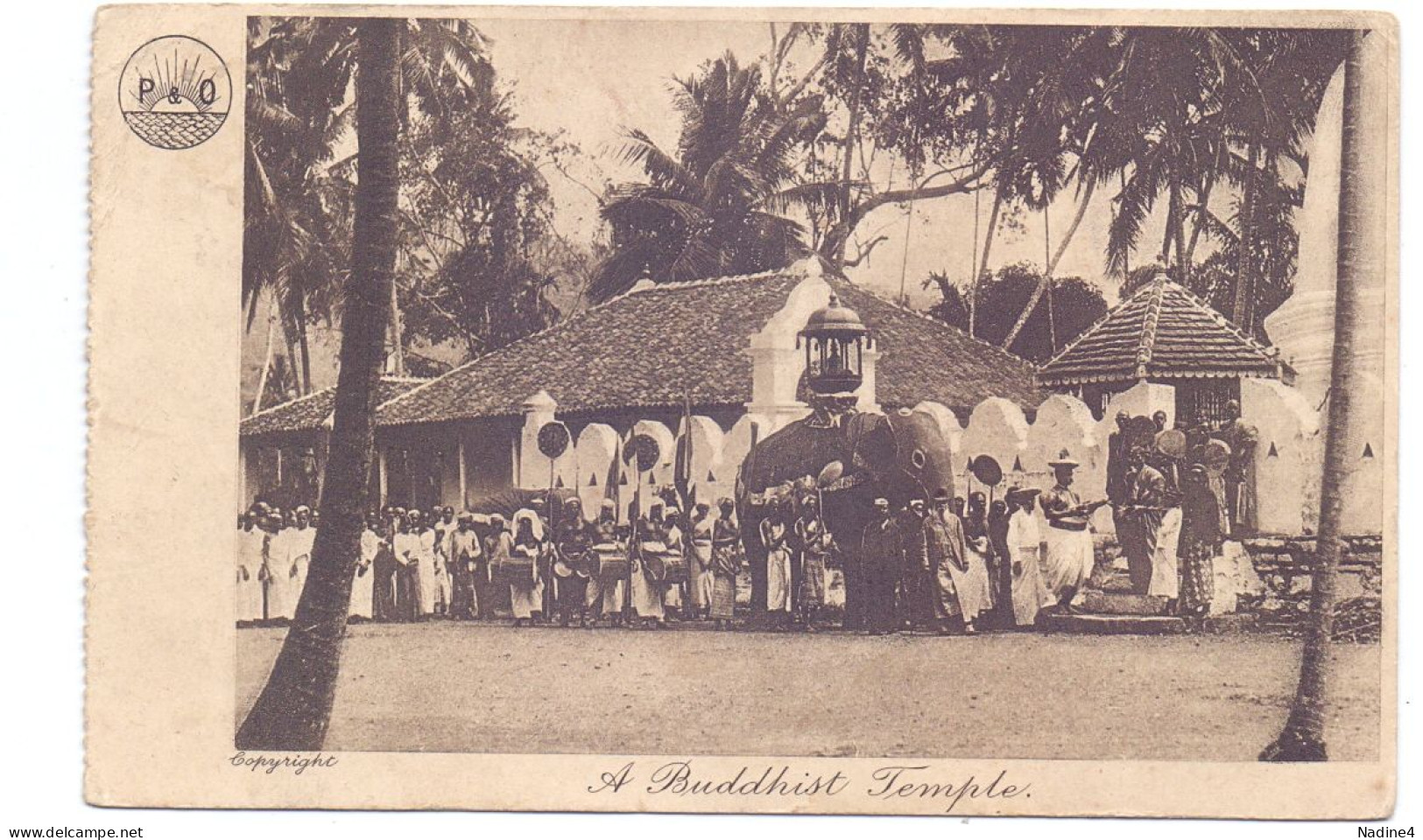 India - A Buddhist Temple - Boedisten Tempel - Bouddhisme