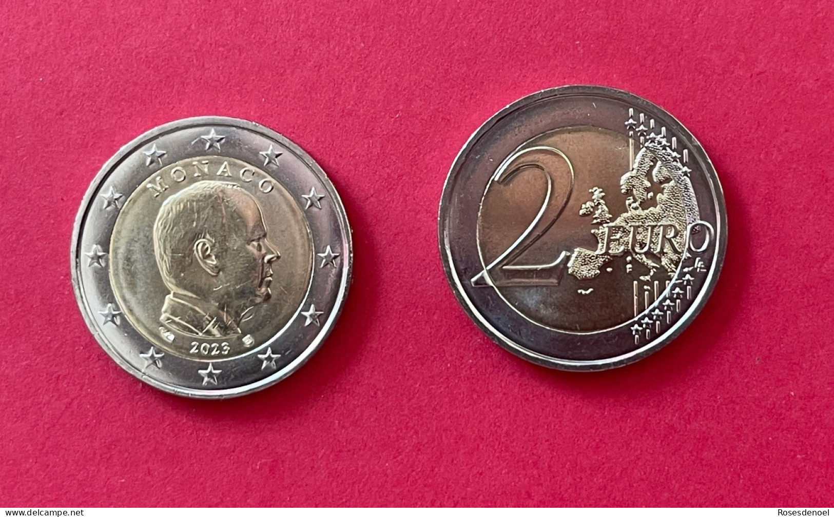 2023 Monaco 2 Euros Albert II UNC Neuve - Monaco