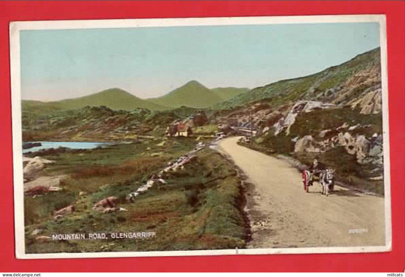 IRELAND CO CORK   GLENGARRIFF     MOUNTAIN RD  + DONKEY CART Pu 1946 - Cork