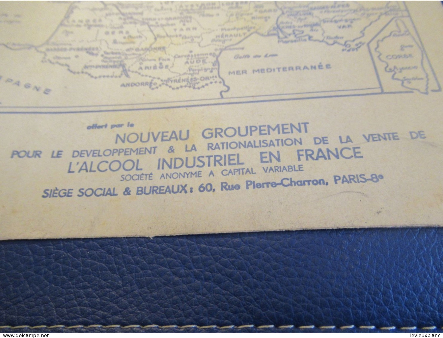 Protège-Cahier Ancien /Alcool à Bruler/Produit National /Scouts En Camping/GAI/Efgé Valenciennes /Vers 1950-60    CAH371 - Alimentaire