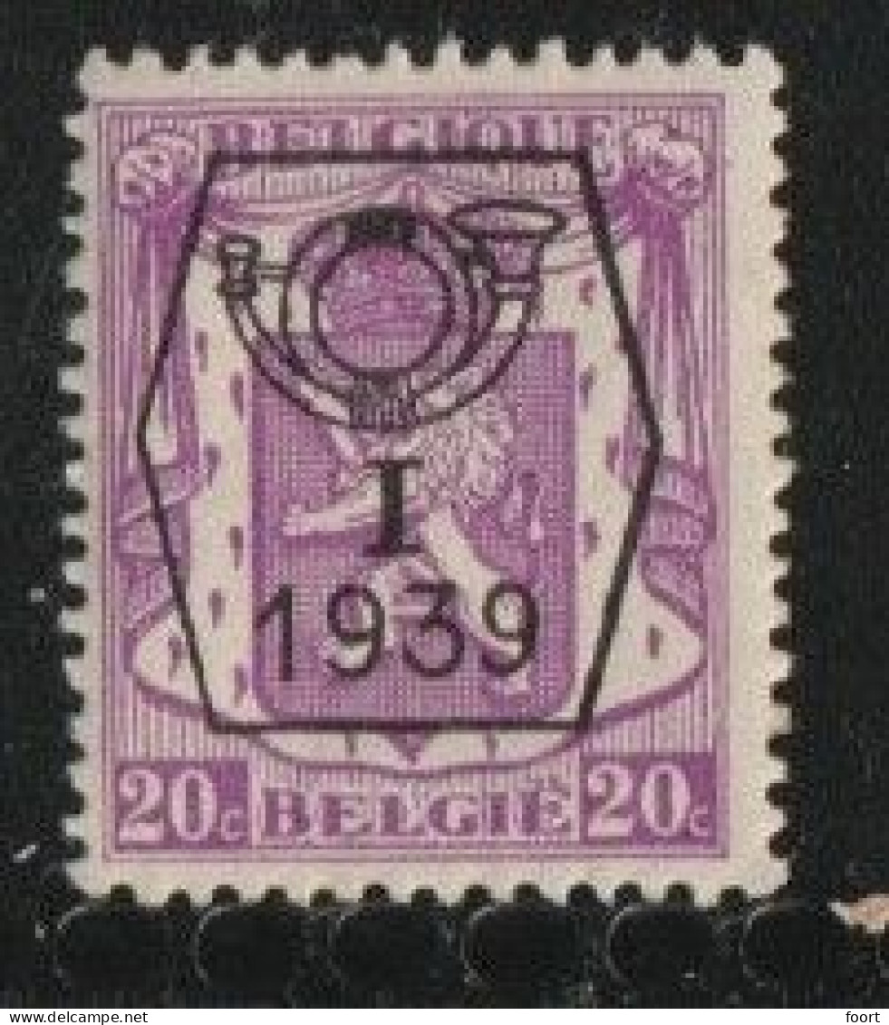 België  Nr.  406 - Sobreimpresos 1936-51 (Sello Pequeno)