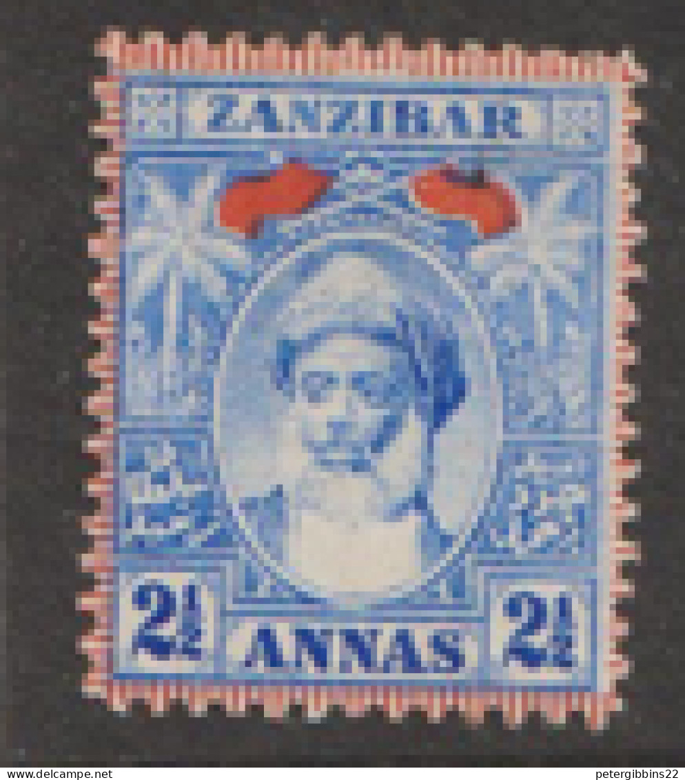 Zanzibar  1899  SG 192  2.1/2a Mounted Mint - Zanzibar (...-1963)