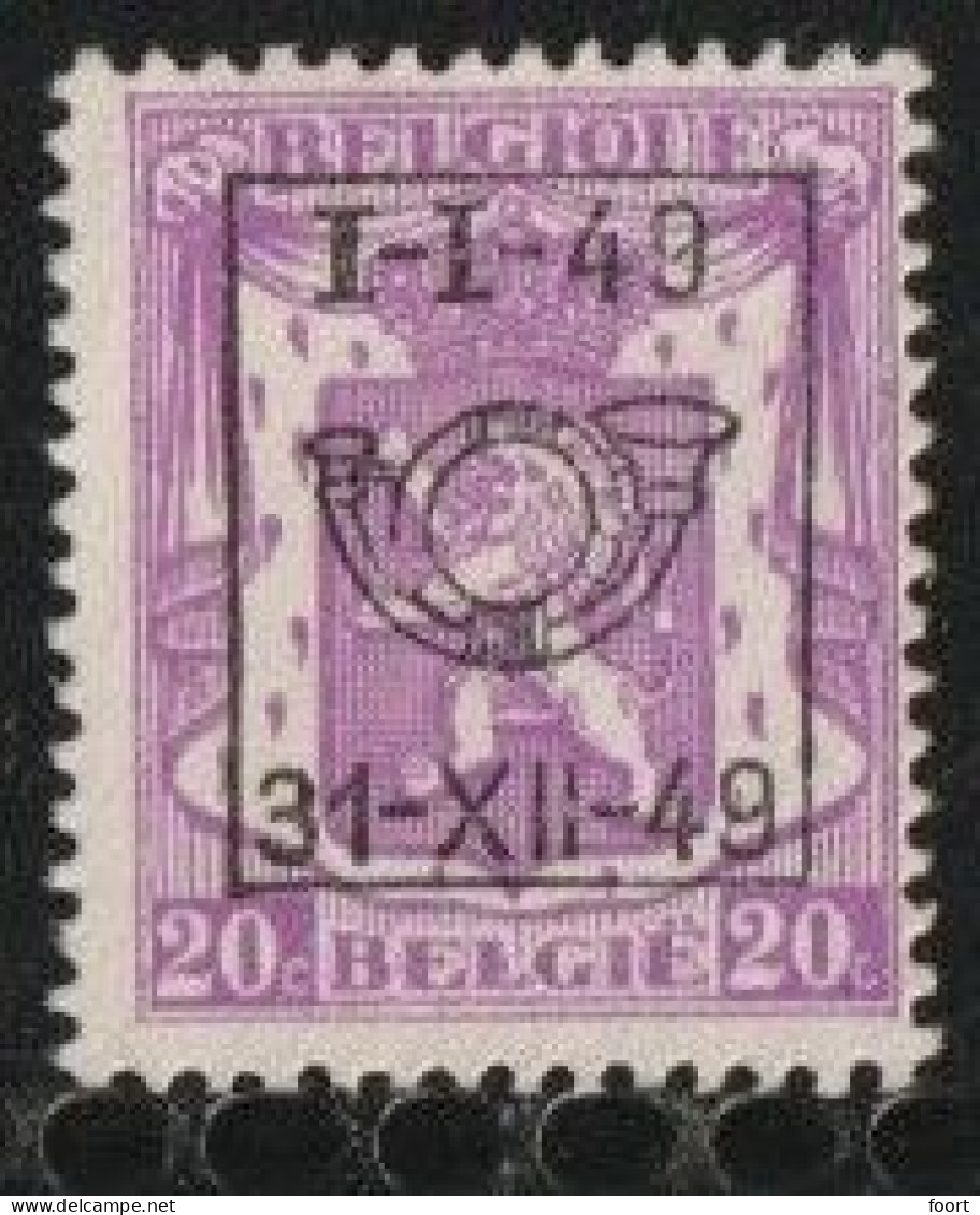 België  Nr.  441 - Typos 1936-51 (Kleines Siegel)