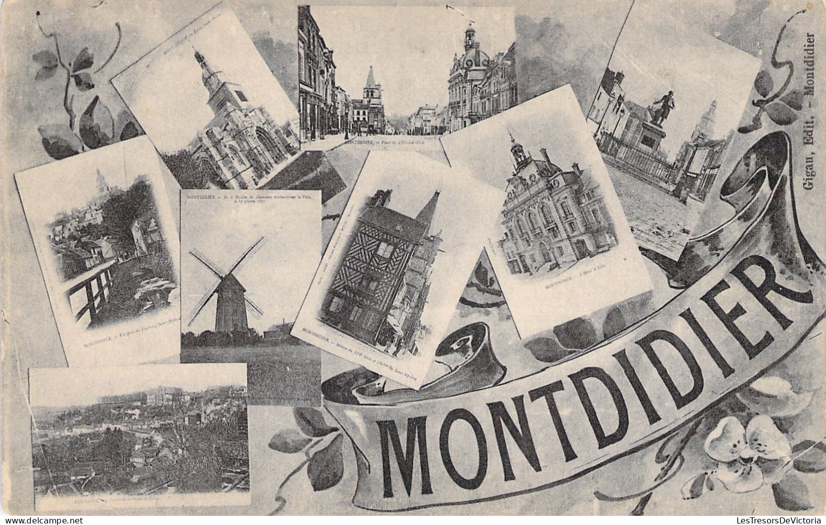 FRANCE - Montdidier - Carte Multivues - Carte Postale Ancienne - Montdidier