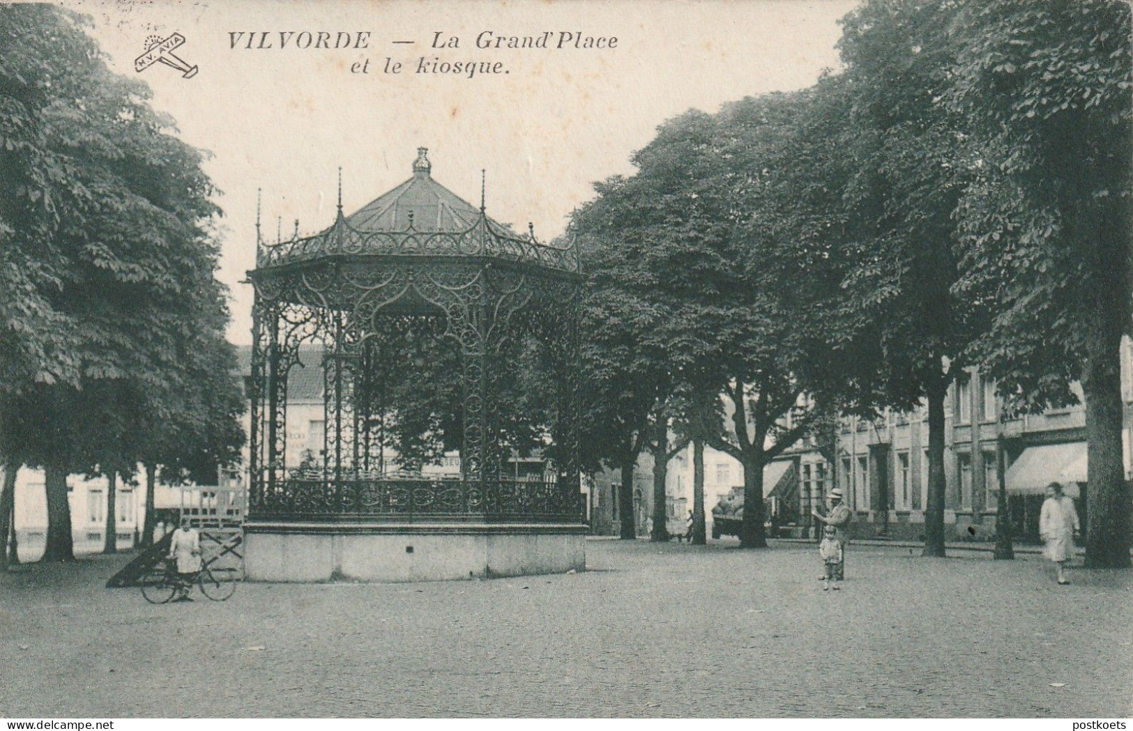 Vilvoorde, Vilvorde, La Grand Place, 2 Scans - Vilvoorde