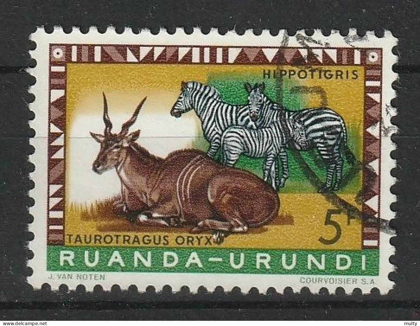 Ruanda-Urundi Y/T 213 (0) - Usati