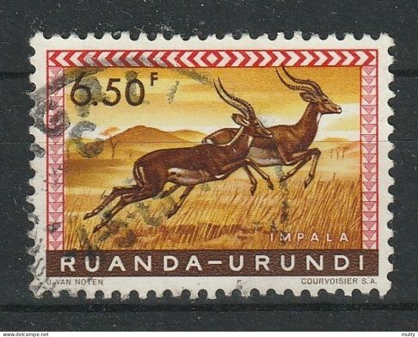 Ruanda-Urundi Y/T 214 (0) - Gebruikt