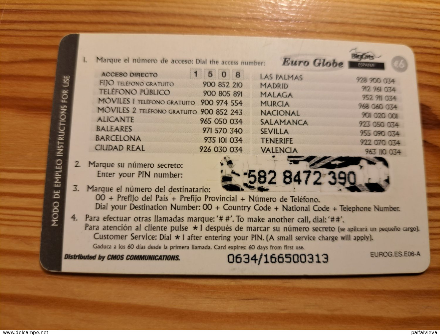 Prepaid Phonecard Spain, Euro Globe - Barcelona, Sagrada Familia - Autres & Non Classés