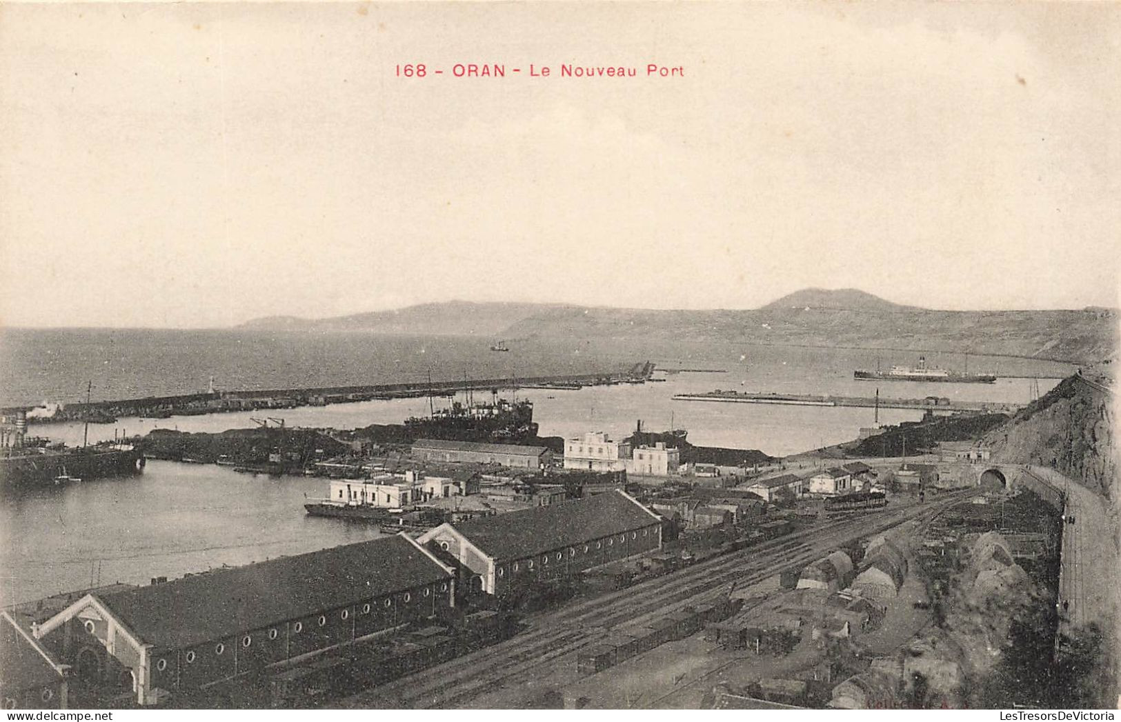 ALGÉRIE - Oran - Le Nouveau Port - Carte Postale Ancienne - Oran