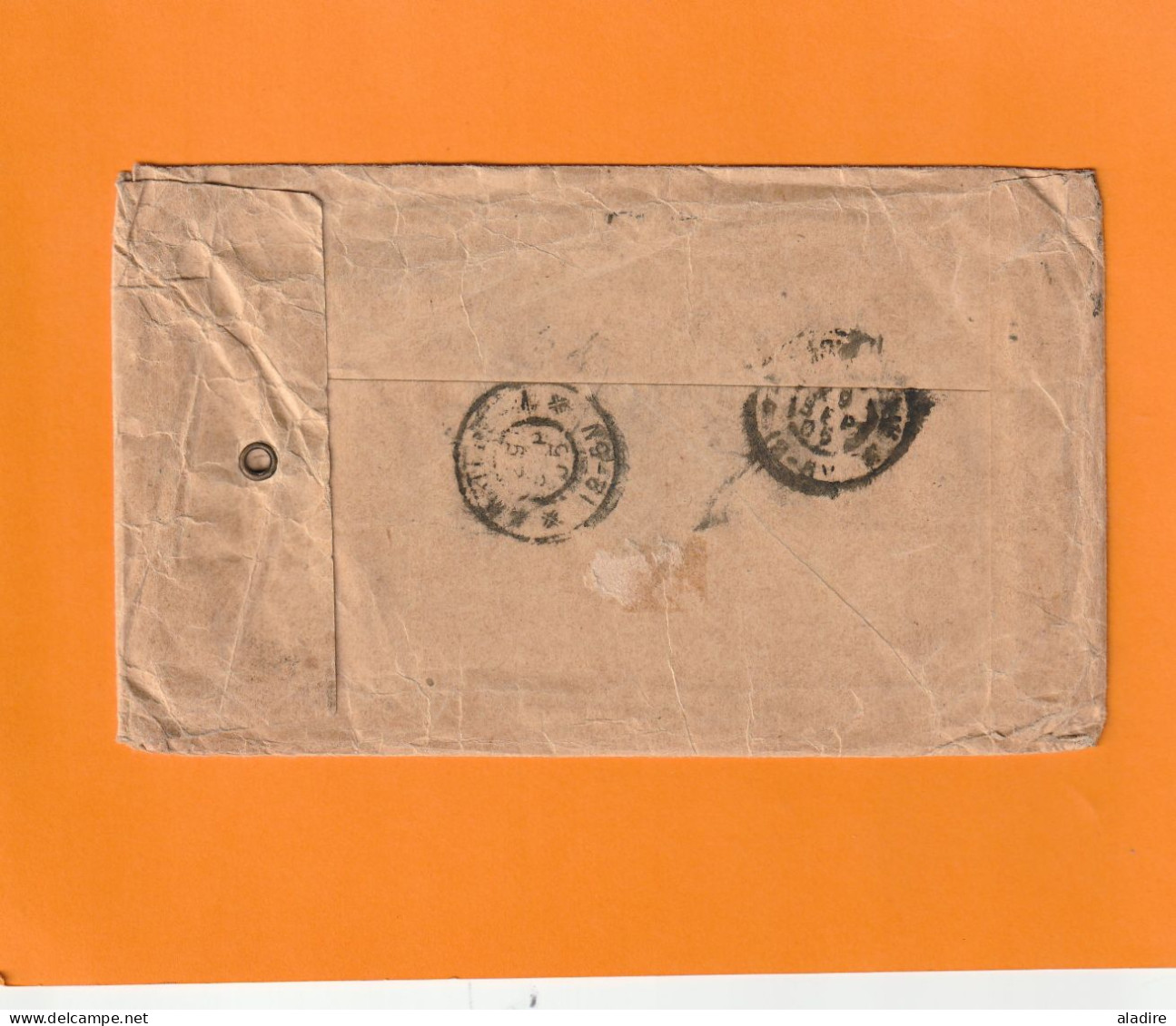 1905 - Enveloppe Commerciale (bureau Français Alexandrie) Vers AMSTERDAM, Nederland - 5 C Blanc Alexandrie - Brieven En Documenten