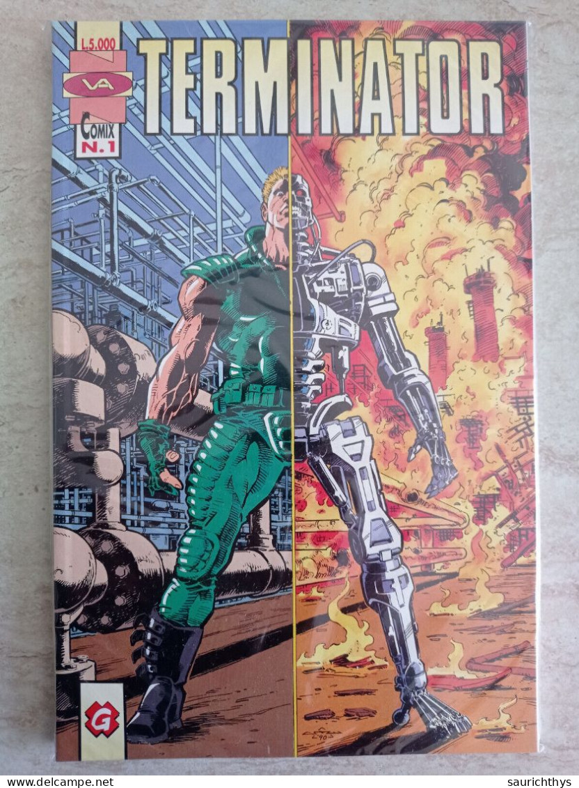 Fumetto Comix Terminator 1 + 2 Granata Press - Ottime Condizioni - Marvel