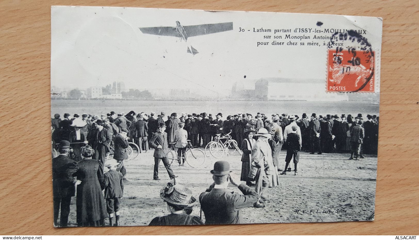 Latham Partant D'issy Les Moulineaux , Monoplan Antoinette - Airmen, Fliers