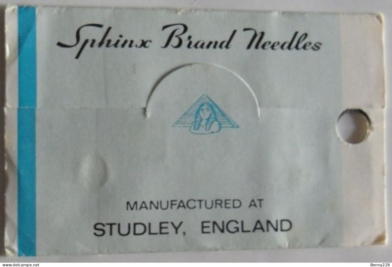 Aiguilles Sphinx Brand NEEDLES Manufacture STULEY ENGLAND - Autres & Non Classés