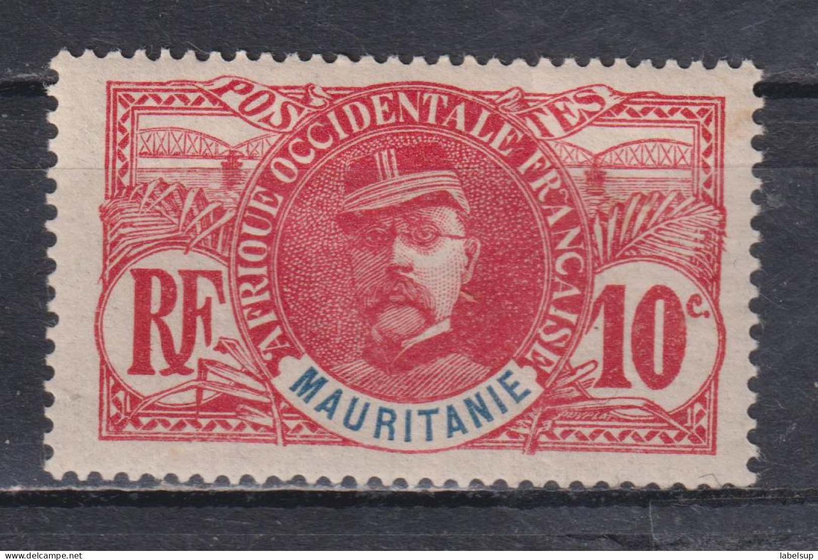 Timbre Neuf*  De Mauritanie De 1906 N° 5 MH - Oblitérés