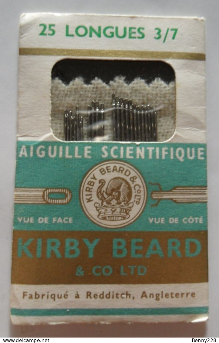Aiguilles Scientifiques Manufacture KIRBY BEARD & CO LTD - Vintage Des Années 1950 - Altri & Non Classificati