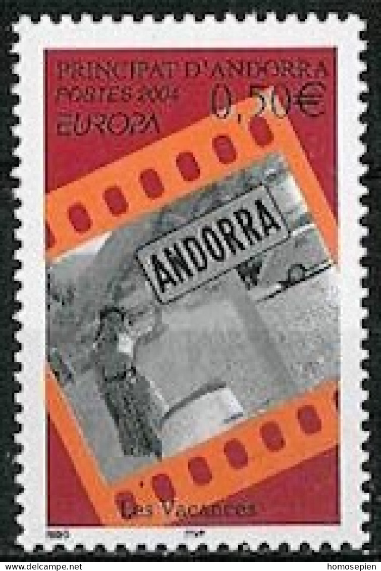 Europa CEPT 2004 Andorre Français - Andorra Y&T N°594 - Michel N°615 *** - 0,50€ EUROPA - 2004