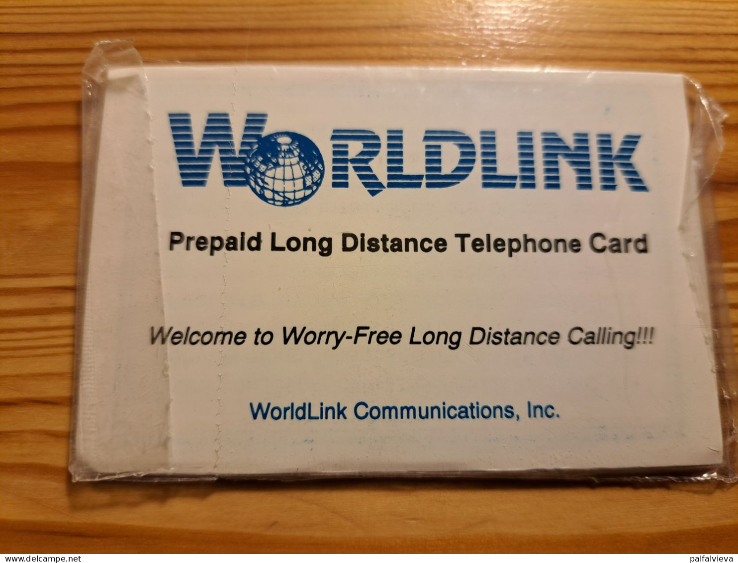 Prepaid Phonecard USA, Worldlink - Mint In Blister - Worldlink