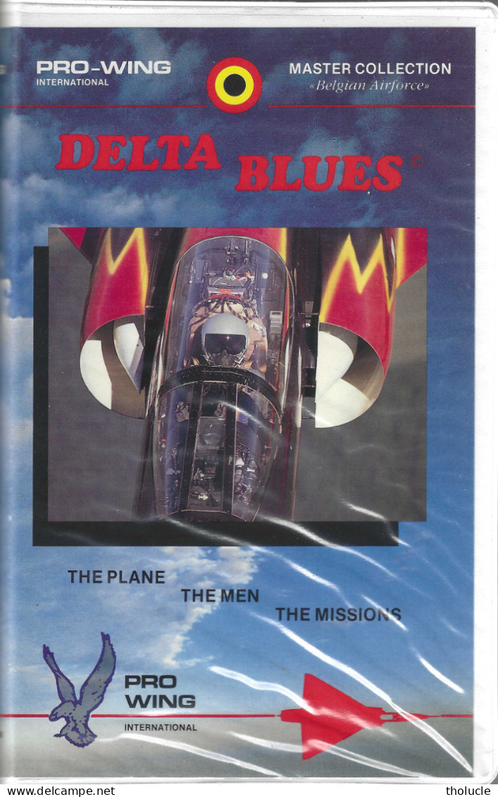 Vidéo-Delta Blues-Bierset-Histoire Du 3e Wing-8e Escadrille--> En 1991-Force Aérienne Belgique-Avion De Chasse-Mirage 5 - Historia