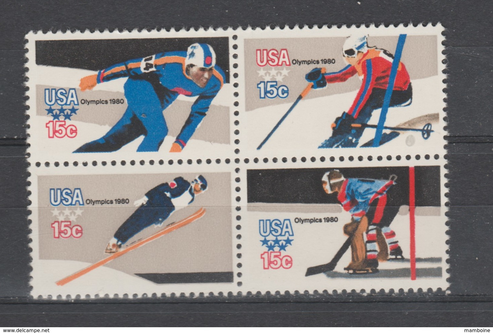 USA  1979  N° 1263 / 66  Neuf X X J O  Hiver - Unused Stamps