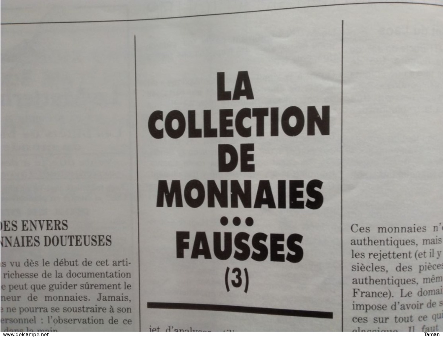 Numismatique & Change - Monnaies Fausses - Laos - Dater Les Monnaies Antiques - Namur - Le Millésime - Francés