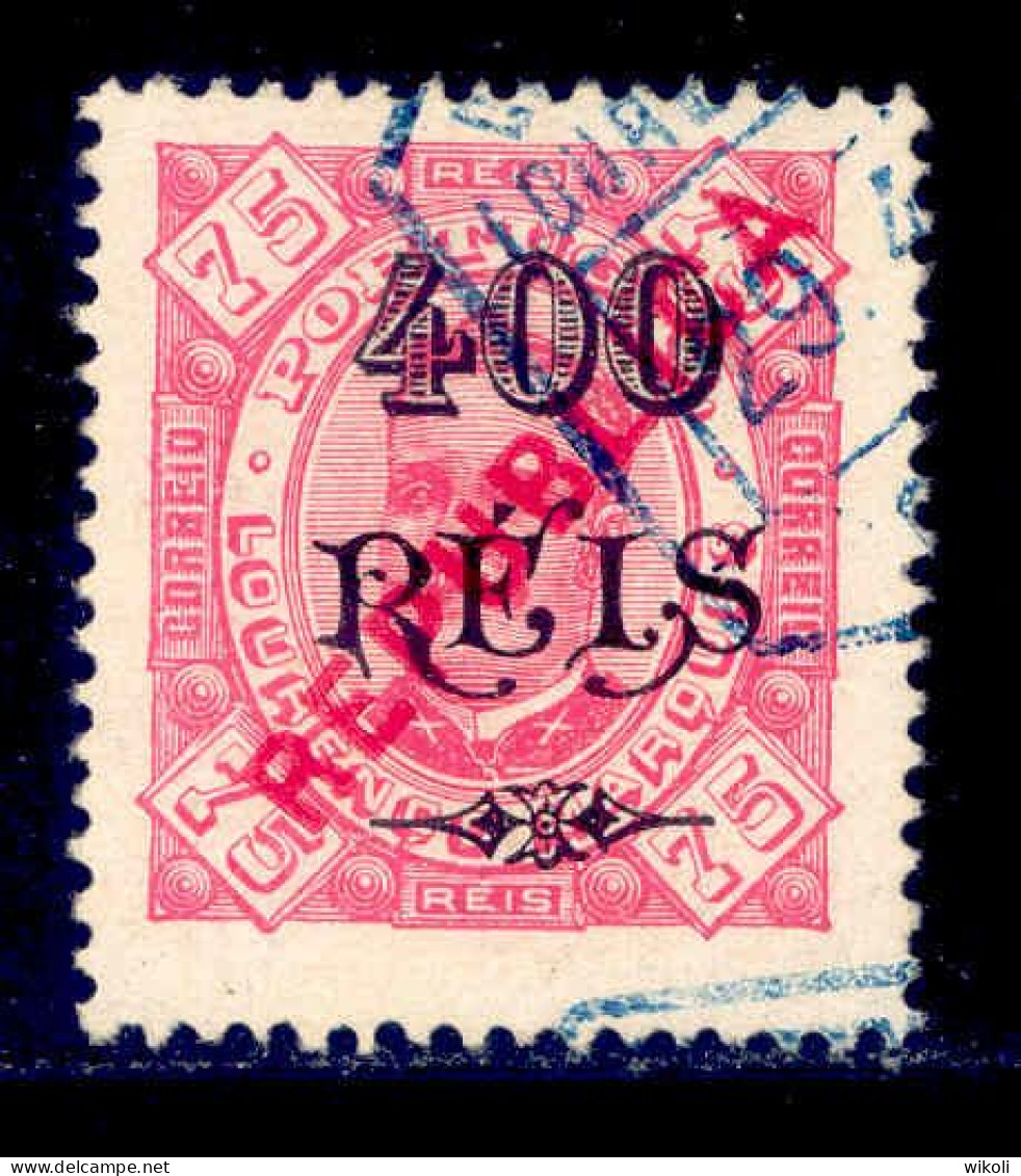 ! ! Lourenco Marques - 1917 D. Carlos OVP Local Republica 400 R (Perf. 13 1/2) - Af. 158b - Used - Lourenzo Marques