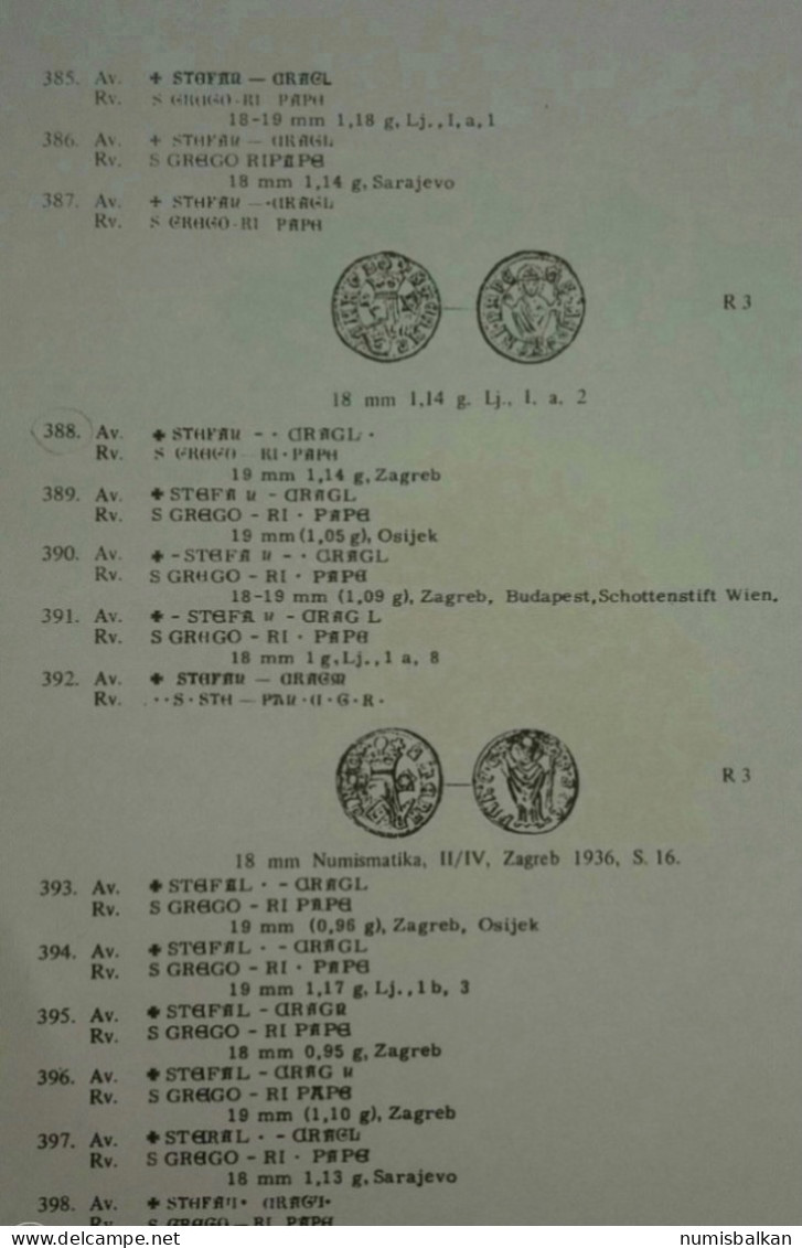 Kingdom Of Bosnia, 1 Dinar King Stephan Tomasevic Kotromanić (1461-1463) - Bosnië En Herzegovina