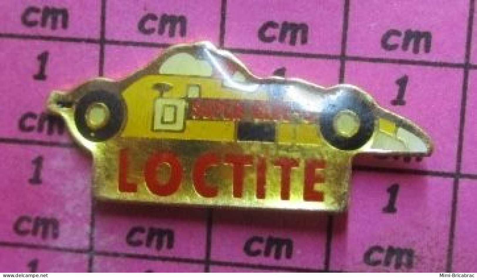 710B Pin's Pins / Beau Et Rare / THEME : SPORTS / AUTOMOBILE F1 FORMULE 1 COLLE LOCTITE VISITORITE - Automobile - F1