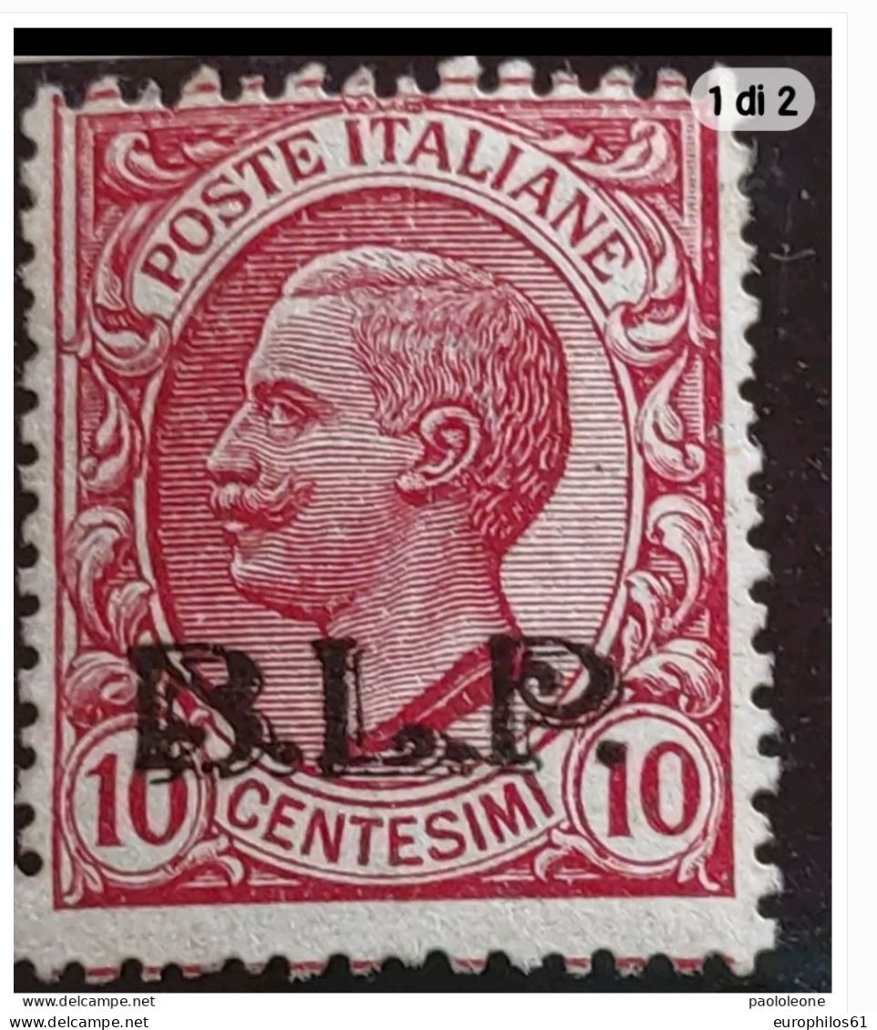 BLP  Pubblicitari 1923 10 Cent Secondo Tipo Mvlh** - Timbres Pour Envel. Publicitaires (BLP)