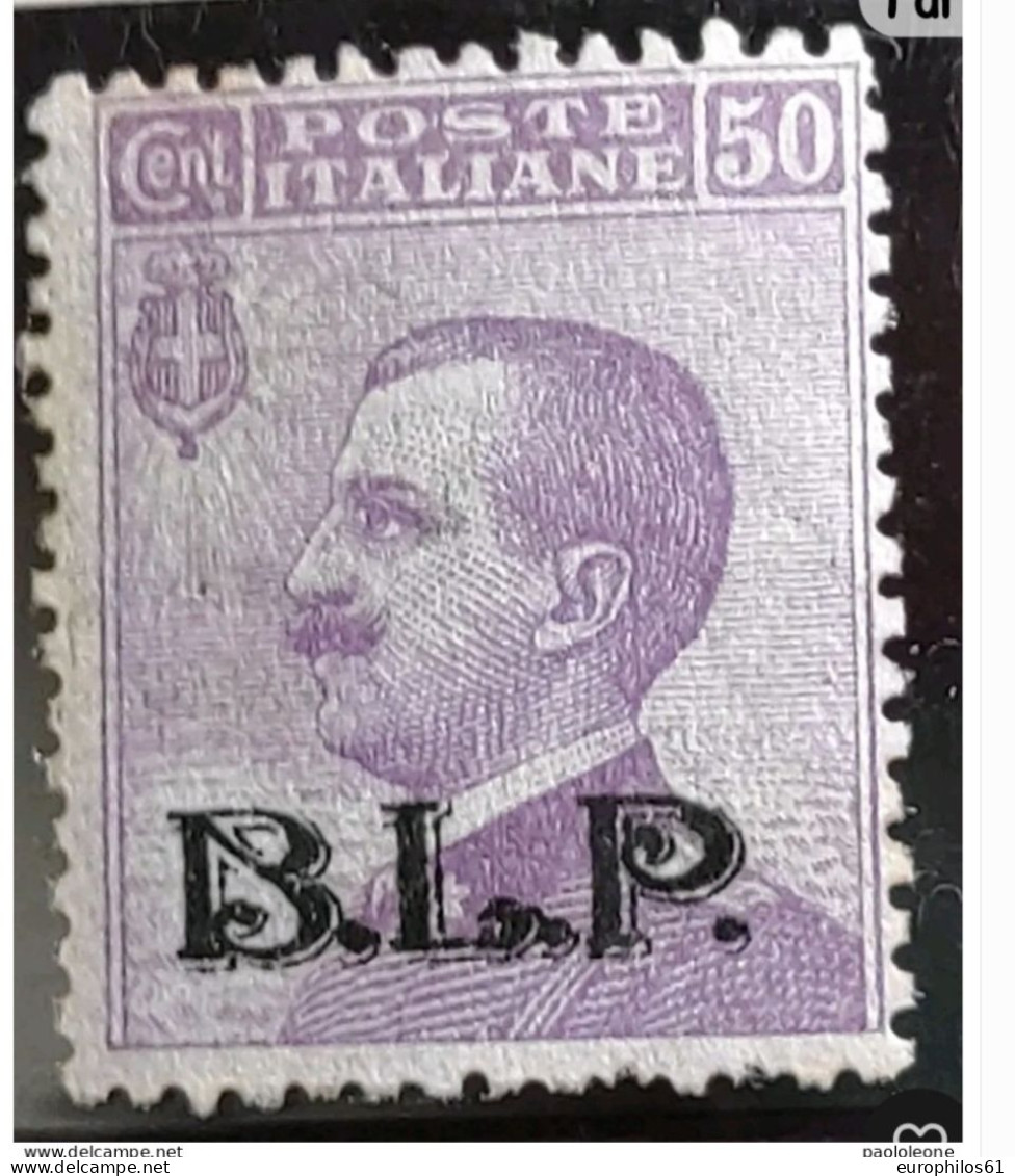 BLP  1922 Pubblicitari 50 Cent Mnh** Secondo Tipo - Timbres Pour Envel. Publicitaires (BLP)