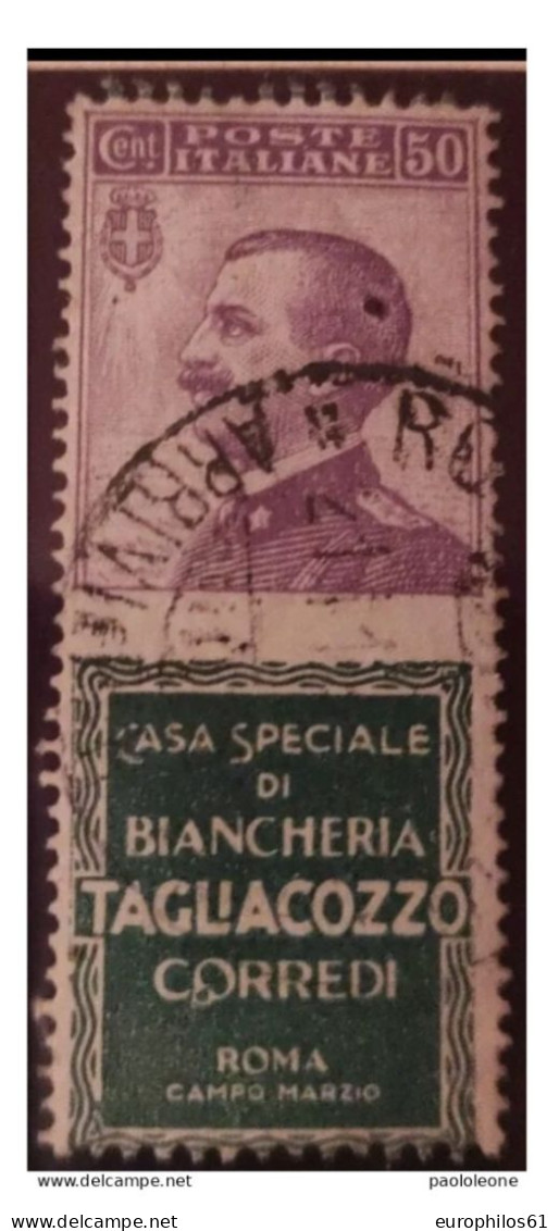 BLP  Pubblicitari TAGLIACOZZO 50 Cent - Stamps For Advertising Covers (BLP)