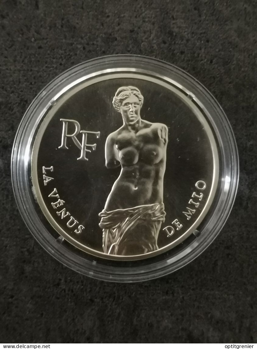 ESSAI 100 FRANCS BE ARGENT 1993 LOUVRE LA VENUS DE MILO 1850 EX. / SILVER - Prova